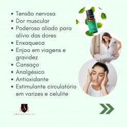 Óleo Essencial HORTELÃ PIMENTA para Aromaterapia (Mentha Piperita)