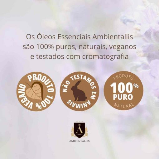 Óleo Essencial Lavanda 100% Puro para Aromaterapia