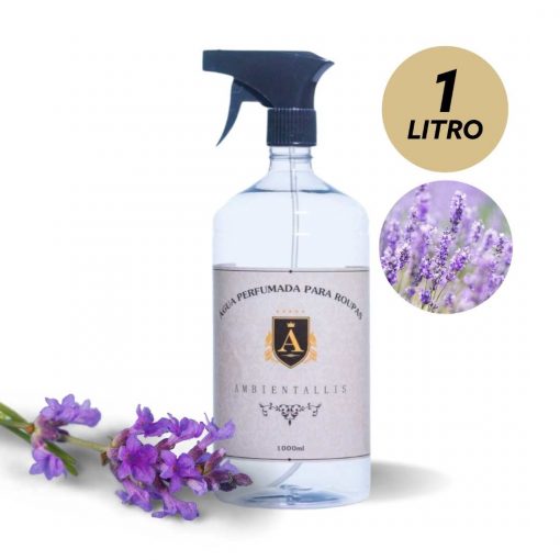 Água Perfumada LAVANDA - 1 Litro - Ambientallis Aromas