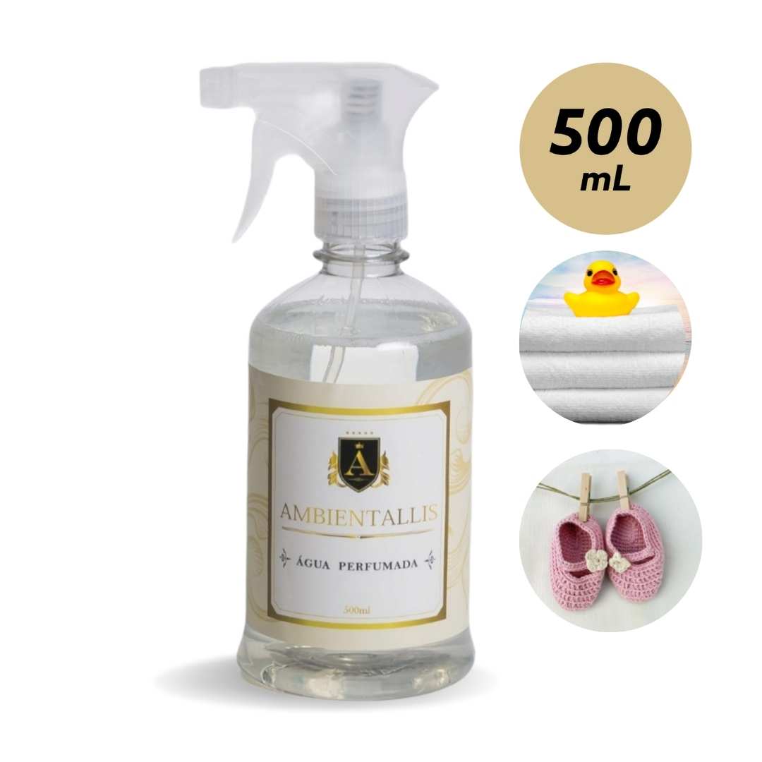 Agua De Passar Mamae Bebe 500 Ml Ambientallis Aromas